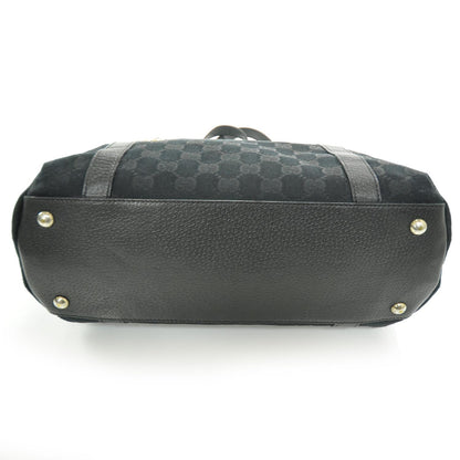 Gucci Monogram Abbey Medium Tote Black 4 of 10