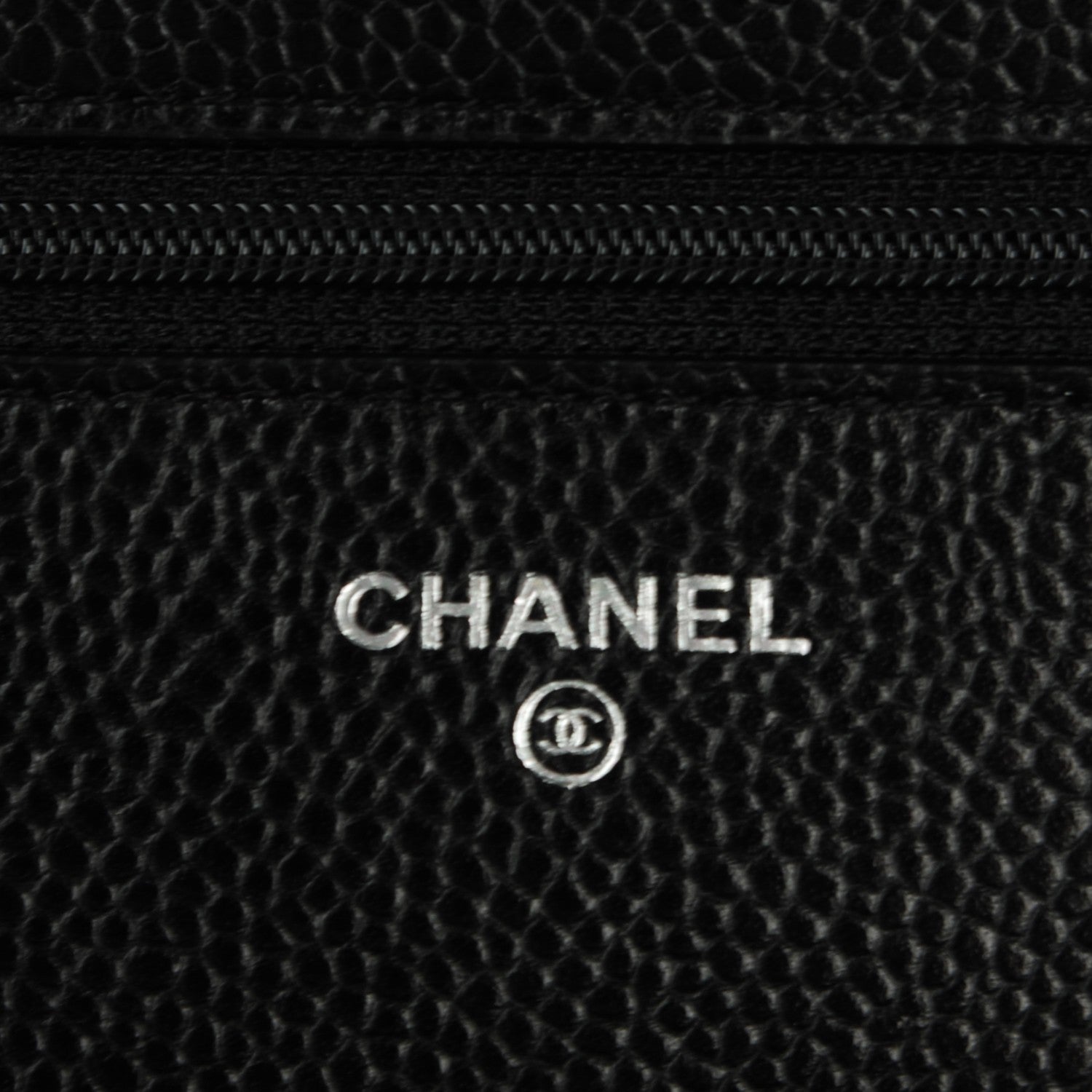 Chanel Caviar Quilted Wallet On Chain WOC Black 5 of 8
