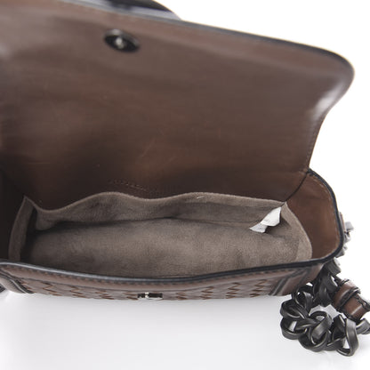 Bottega Veneta Nappa Intrecciato Border Sphere Flap Bag Brown 4 of 8