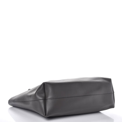 Saint Laurent Calfskin Large Shopping Tote Storm 5 of 8