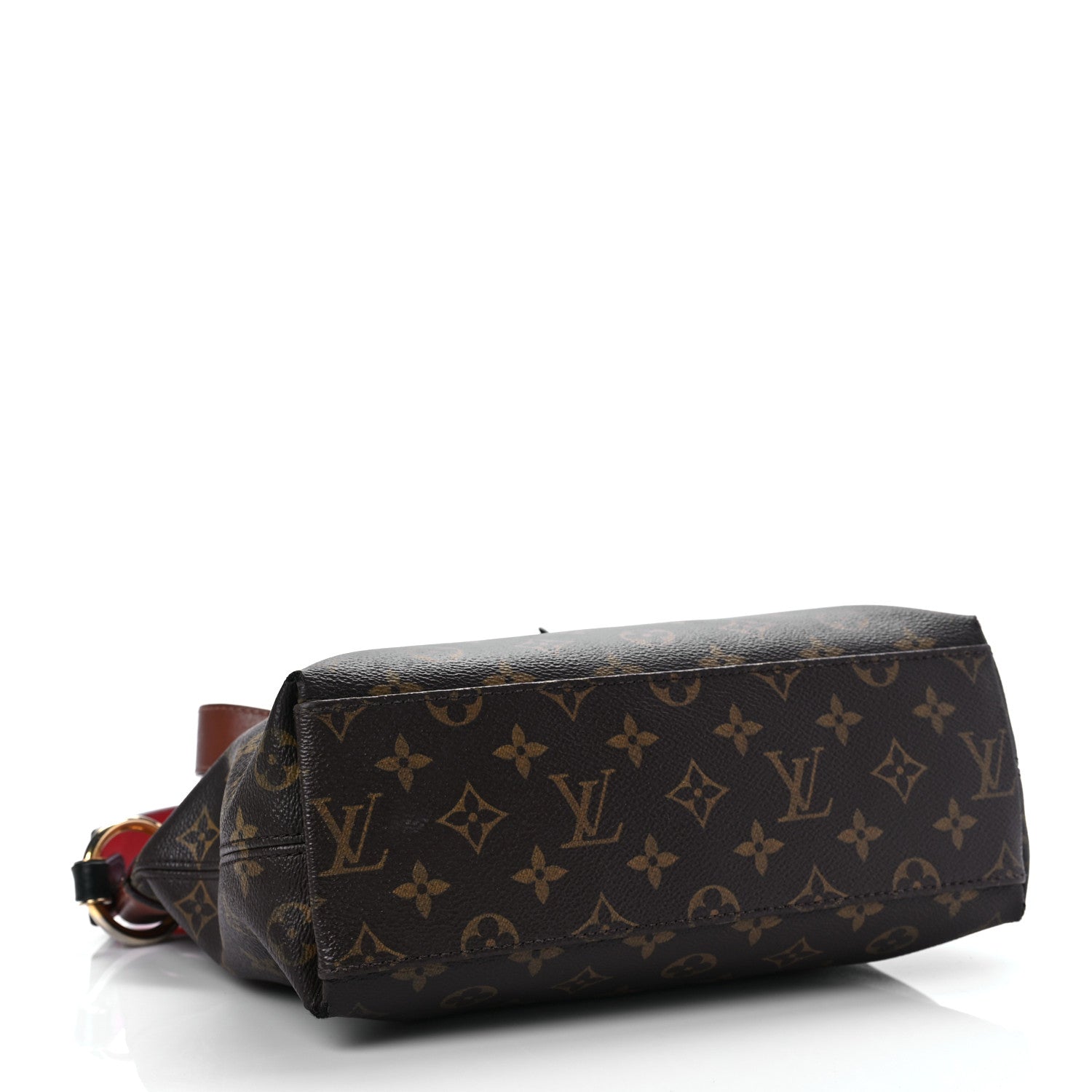 Louis Vuitton Monogram Tuileries Besace Caramel Rouge 4 of 12