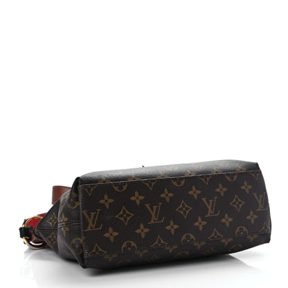 Louis Vuitton Monogram Tuileries Besace Caramel Rouge 4 of 12