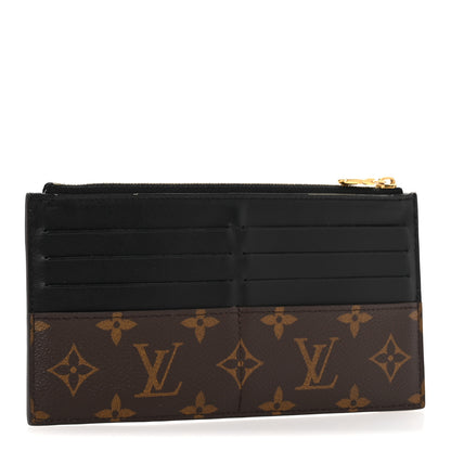 Louis Vuitton Monogram Slim Purse Black 3 of 11