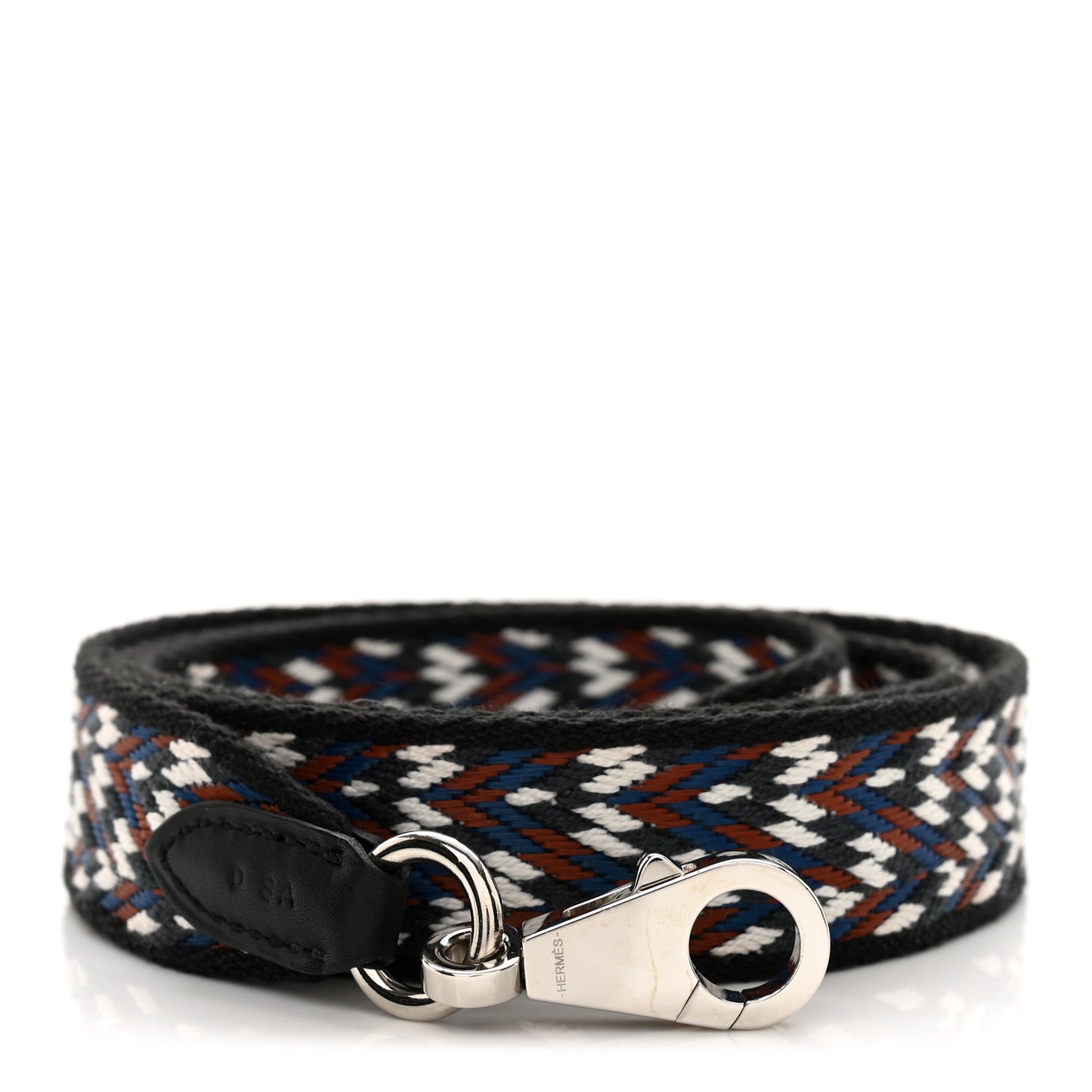 Toile Swift 25mm Sangle Cavale Shoulder Strap Black White Deep Blue