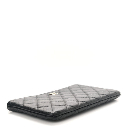 Chanel Caviar Quilted Cosmetic Case Black 4 of 9
