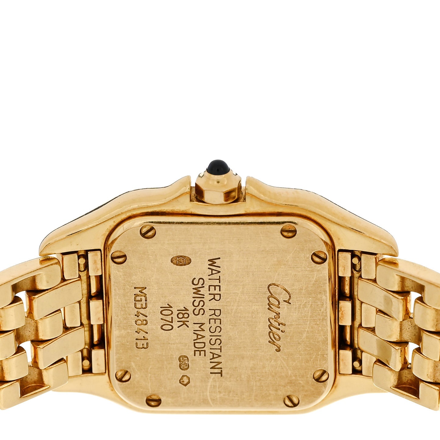 18K Yellow Gold 22mm Panthere Quartz Watch