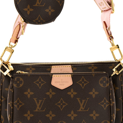 Louis Vuitton Monogram Multi Pochette Accessories Rose Clair 9 of 11
