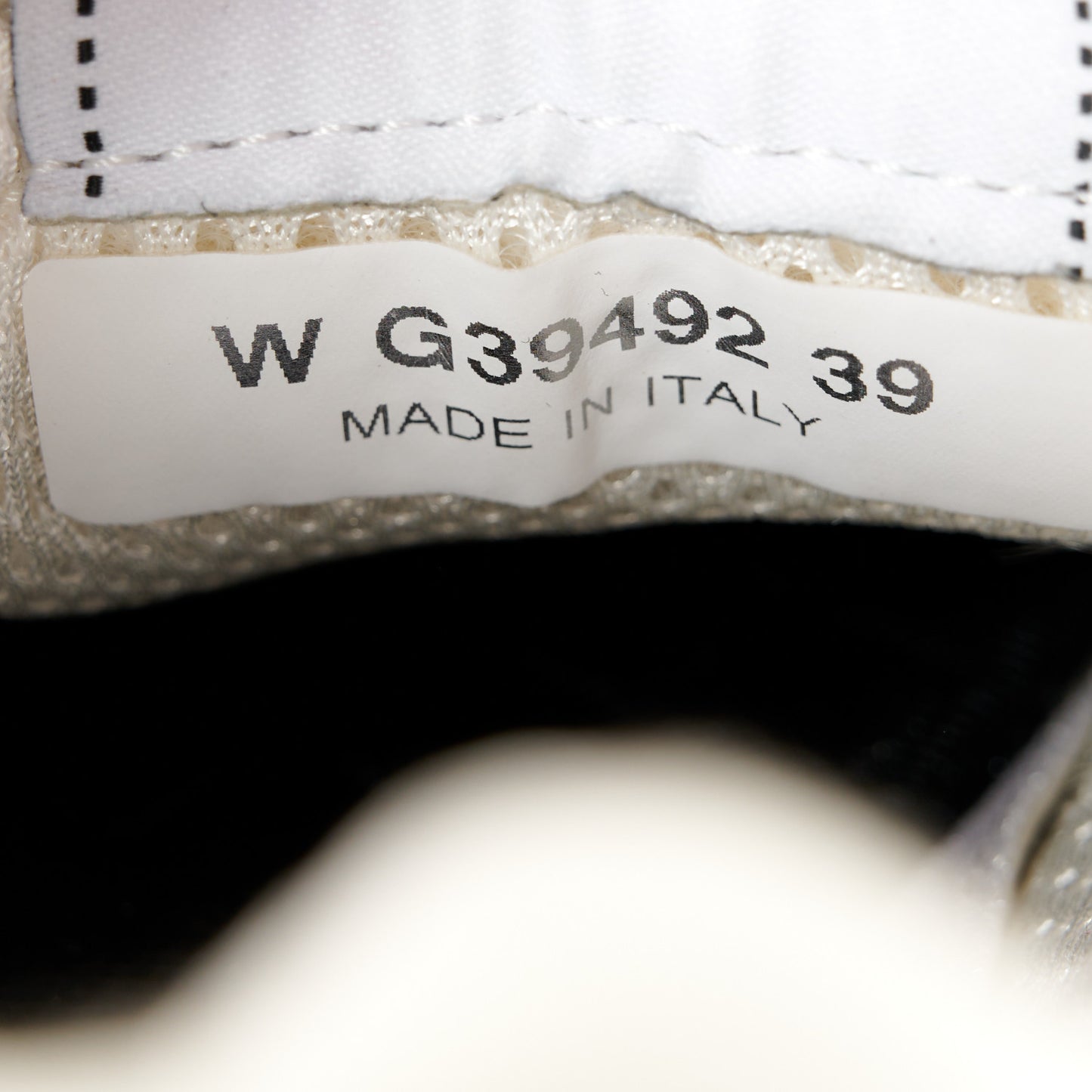 Suede Calfskin Fabric CC Sneakers 39 Dark Grey