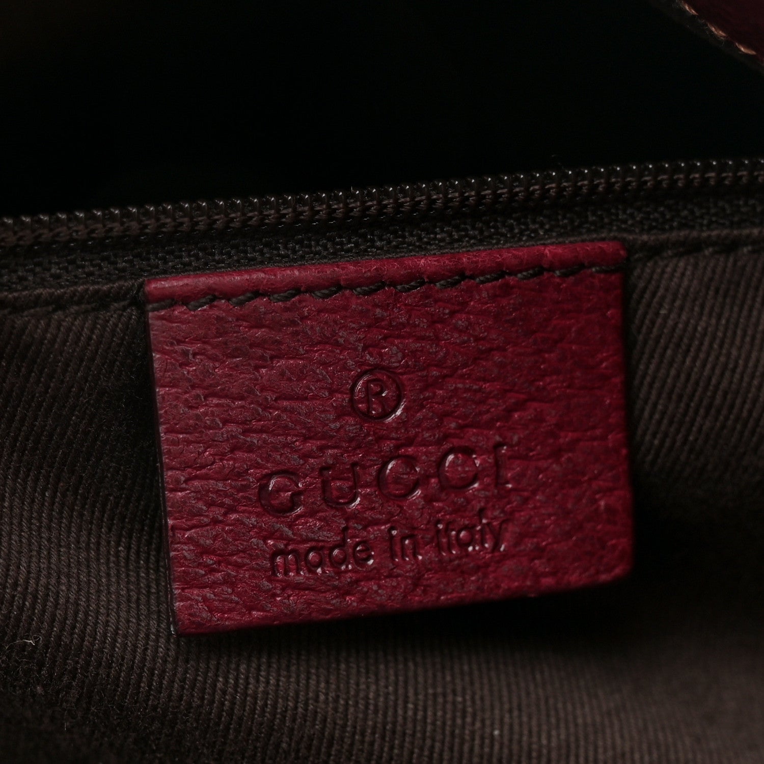 Gucci Monogram Shoulder Bag Red 6 of 12