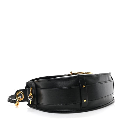Chloe Calfskin Suede Large Tess Bag Black 4 of 8