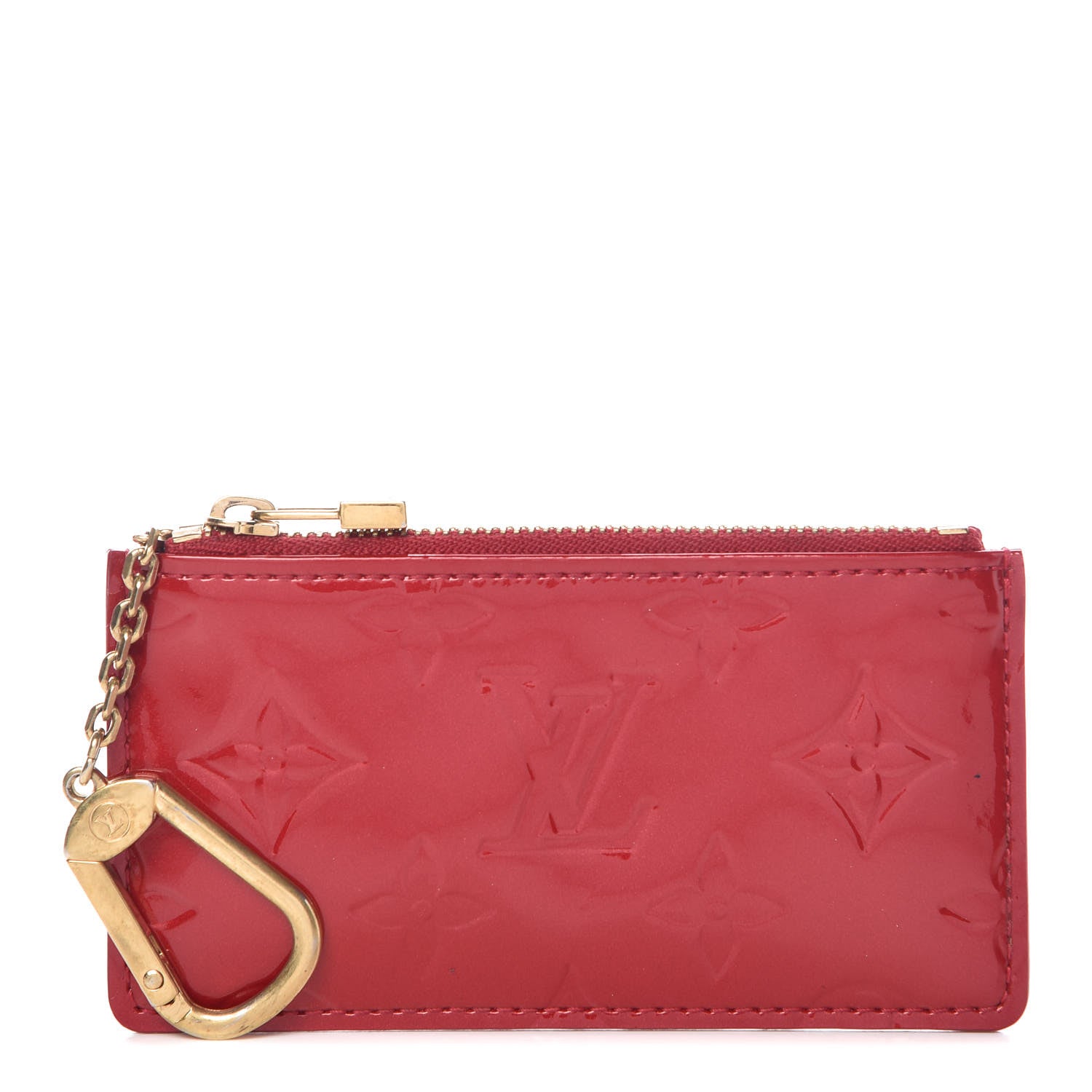 Louis Vuitton Vernis Key Pouch Pomme D'Amour 1 of 6