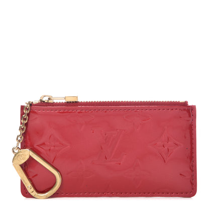 Louis Vuitton Vernis Key Pouch Pomme D'Amour 1 of 6