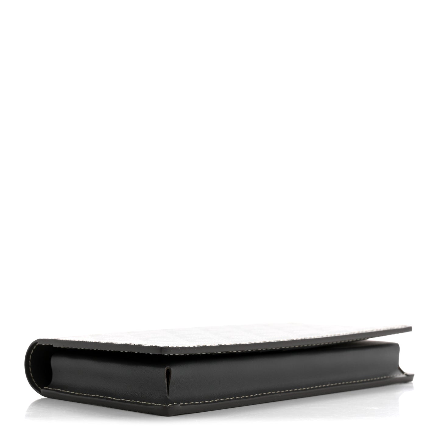 Goyardine Long Bi-Fold Wallet Grey