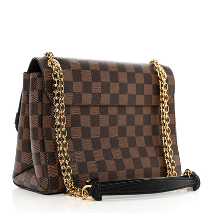 Louis Vuitton Damier Ebene Vavin PM Black 3 of 9