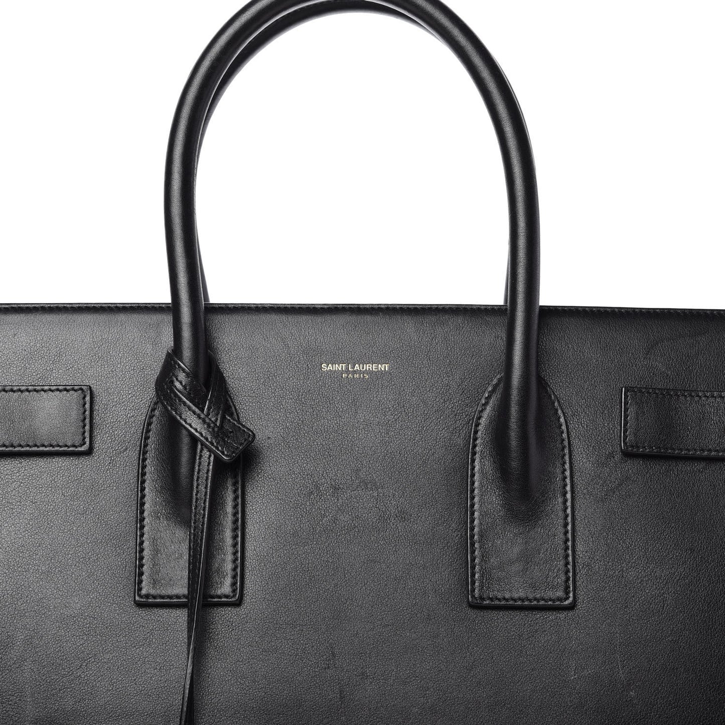 Calfskin Large Sac De Jour Carryall Black