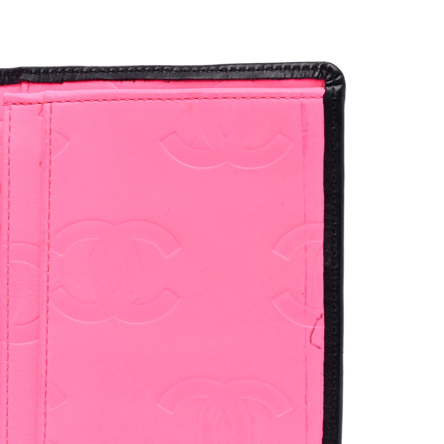 Chanel Calfskin Quilted Cambon Yen Wallet Black 13 of 25