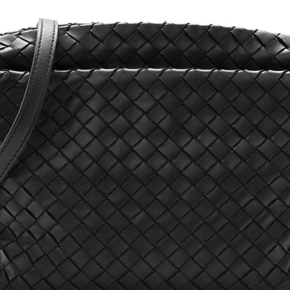 Bottega Veneta Nappa Intrecciato Crossbody Messenger Black 7 of 9