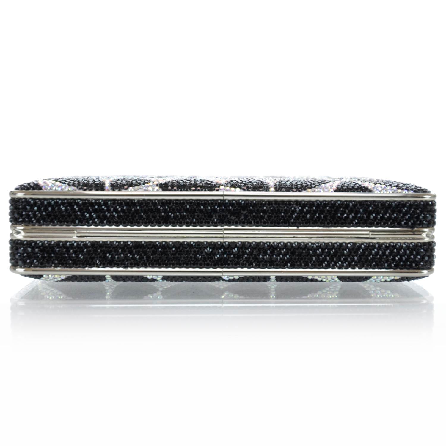 Judith Leiber Swarovski Crystal Minaudiere Clutch 3 of 6