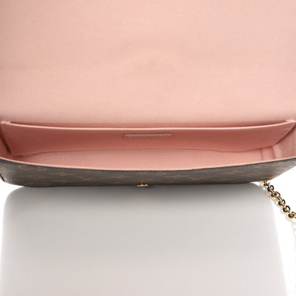 Louis Vuitton Monogram Lovely Birds Pochette Felicie Chain Wallet 6 of 10