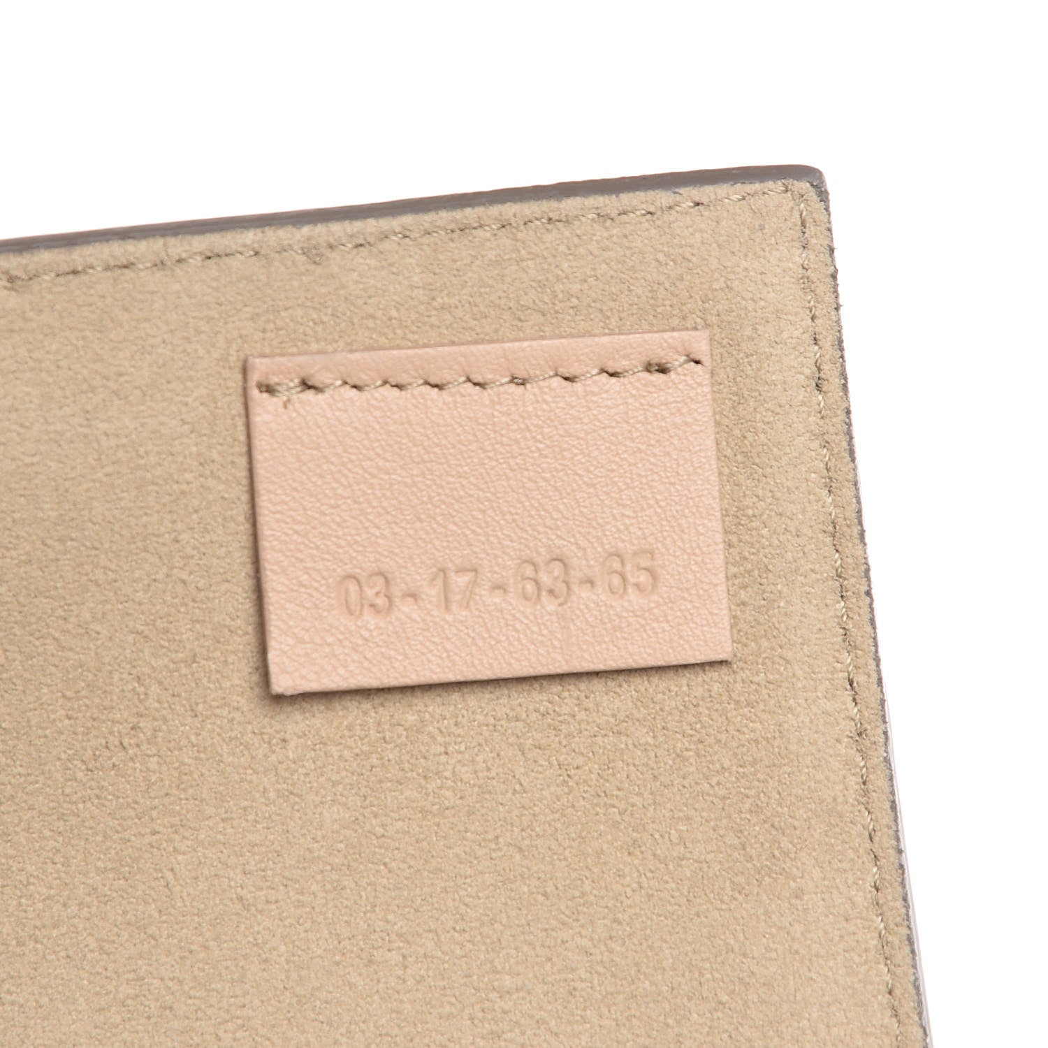 Chloe Suede Calfskin Studded Medium Faye Shoulder Bag Pastel Grey 9 of 14