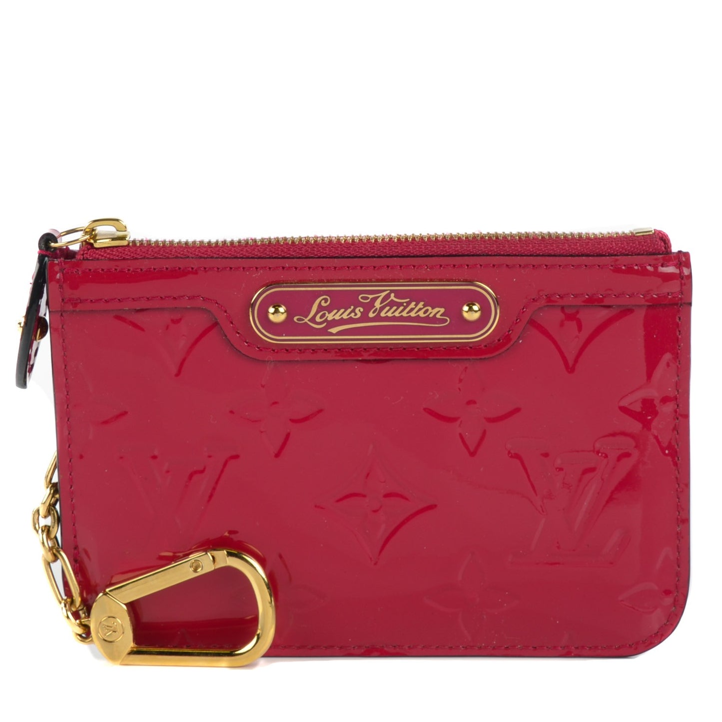 Vernis Key Pouch Rose Indien