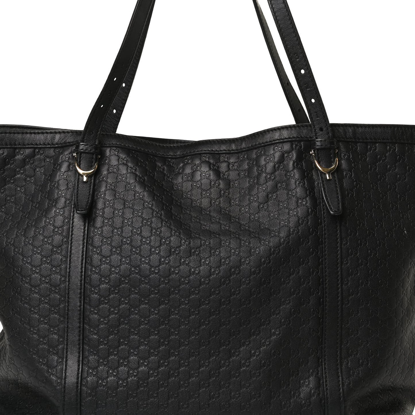 Microguccissima Medium Nice Tote Black