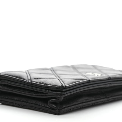 Marc Jacobs Calfskin Quilted Long Wallet Bag Black 7 of 10
