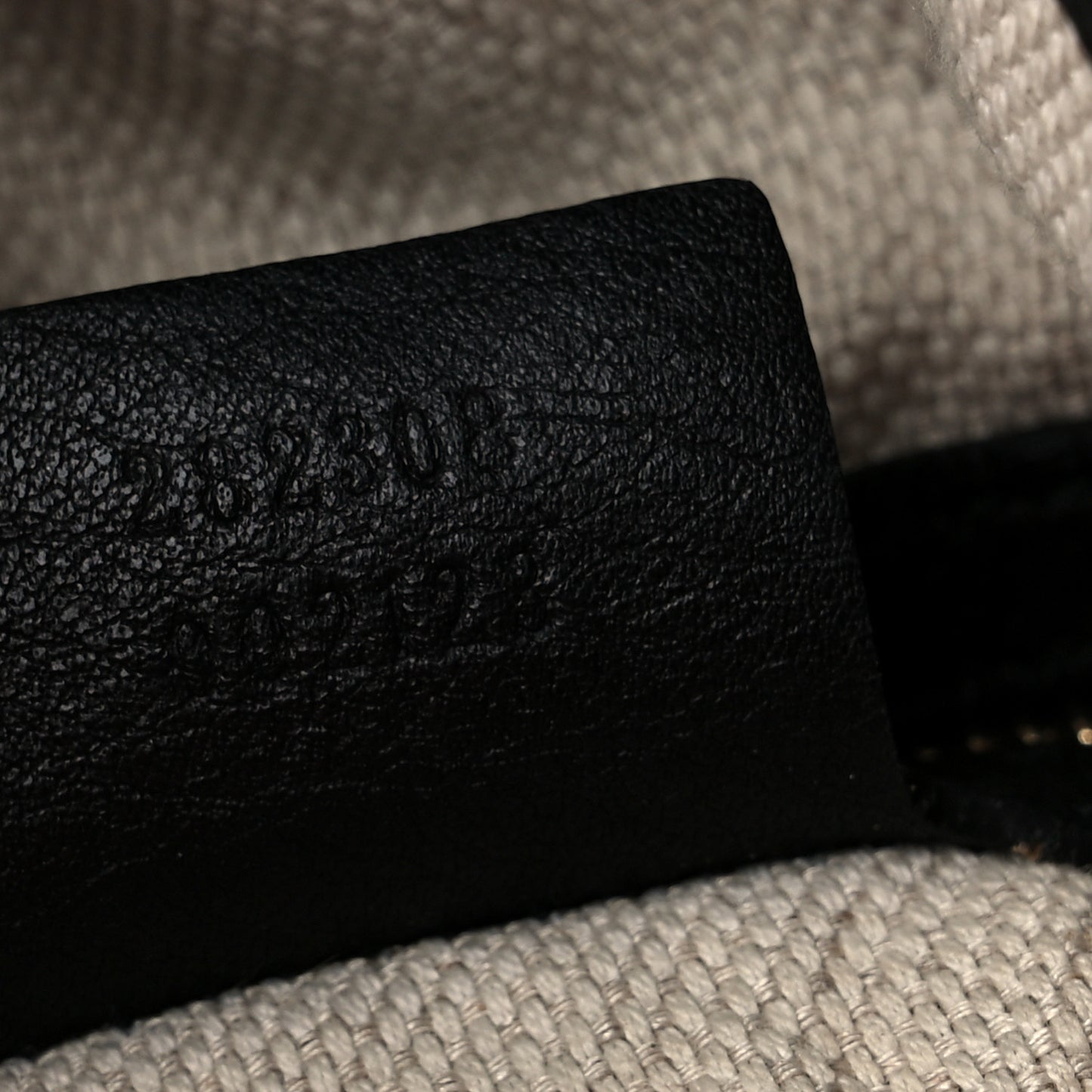 Pebbled Calfskin Large Soho Shoulder Bag Black