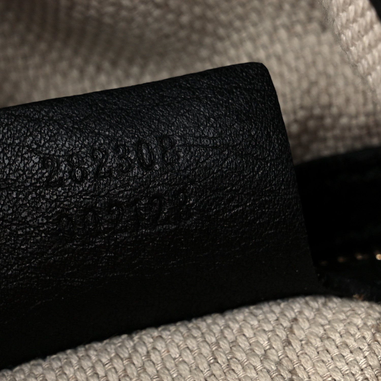 Gucci Pebbled Calfskin Large Soho Shoulder Bag Black 7 of 15