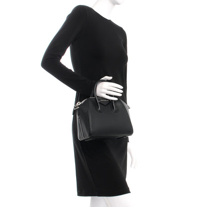 Givenchy Sugar Goatskin Mini Antigona Black 3 of 9