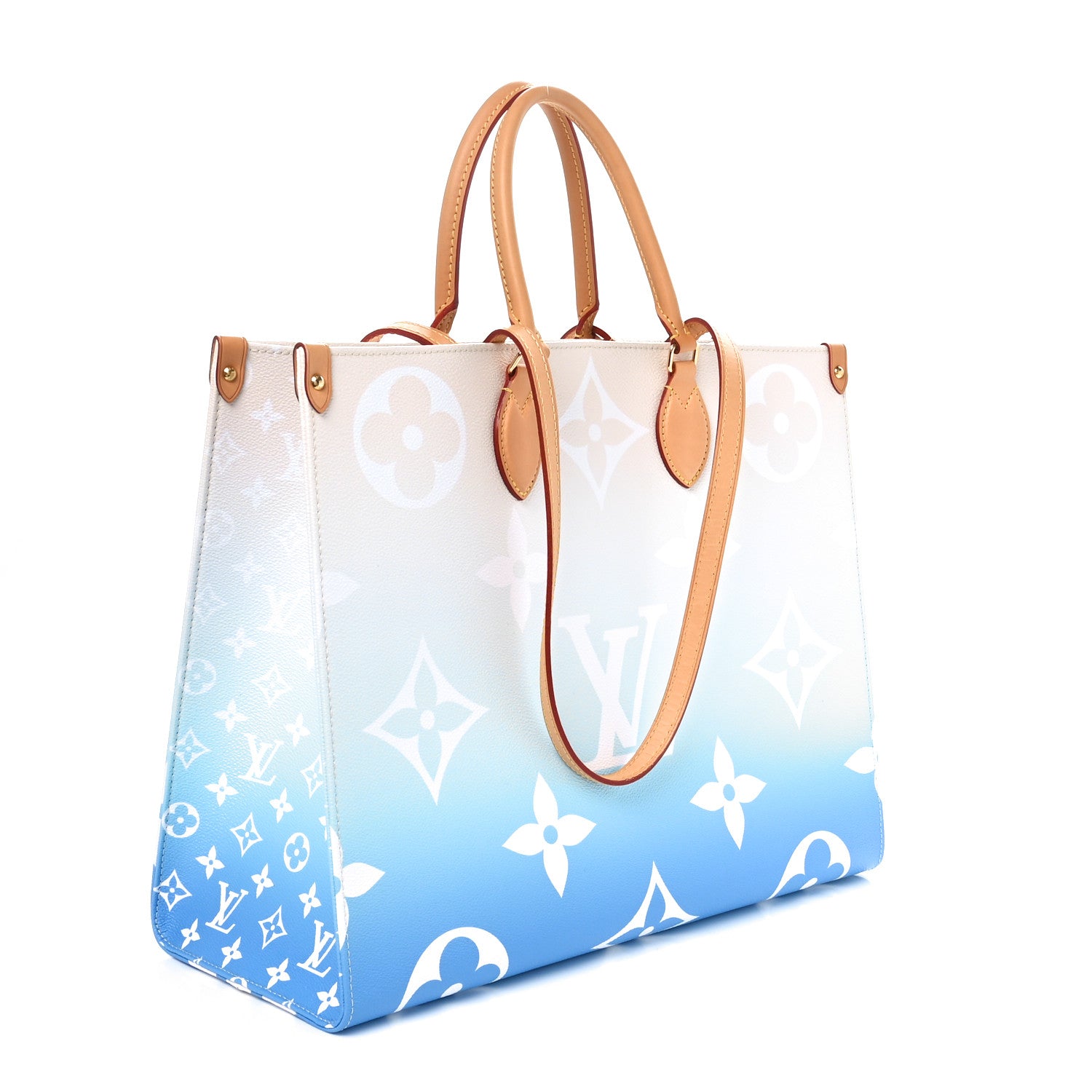 Louis Vuitton Monogram Giant By The Pool Onthego GM Blue 2 of 10