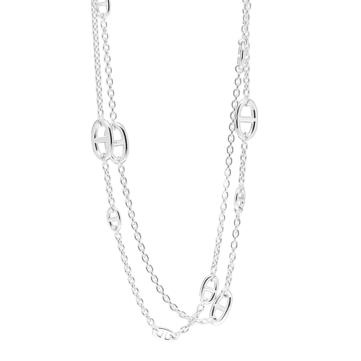 Sterling Silver Farandole Necklace 120