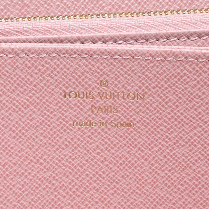 Louis Vuitton Monogram Pompon Zippy Wallet Rose Ballerine 7 of 9