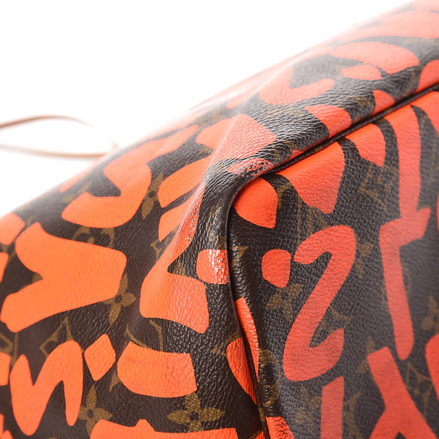 Monogram Graffiti Neverfull GM Orange