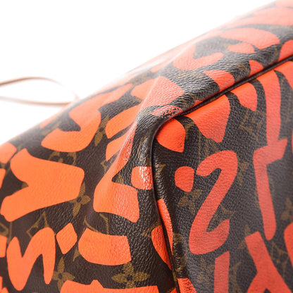 Louis Vuitton Monogram Graffiti Neverfull GM Orange 12 of 15