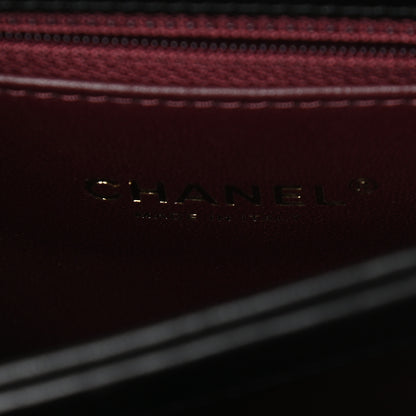 Chanel Lambskin Quilted Small Trendy CC Dual Handle Flap Bag Black 6 of 10