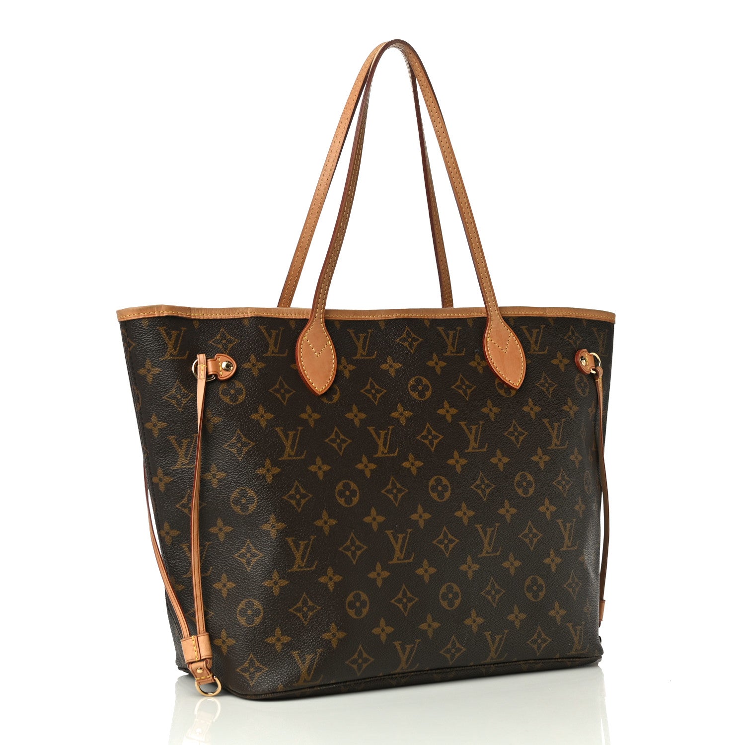 Louis Vuitton Monogram Neverfull MM 3 of 9