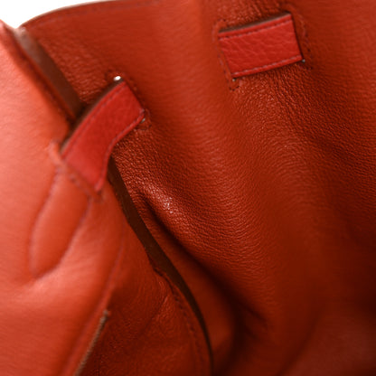 Hermes Togo Birkin 35 Rouge Venetian 12 of 14