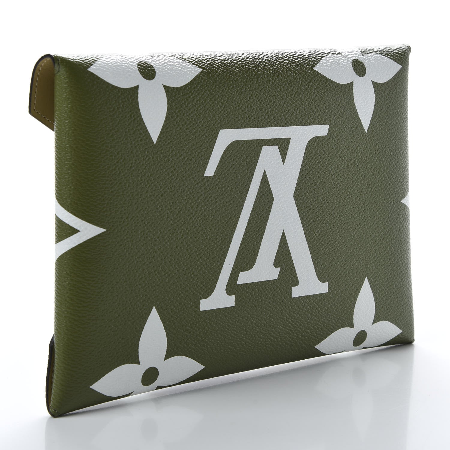 Louis Vuitton Monogram Giant Large Kirigami Pochette Kaki 3 of 7