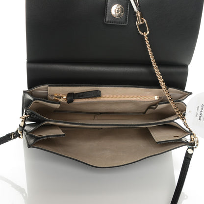 Chloe Suede Calfskin Medium Faye Shoulder Bag Black 5 of 6