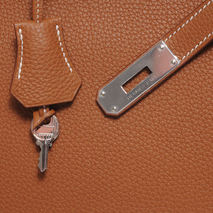 Hermes Togo Birkin 35 Gold 5 of 9