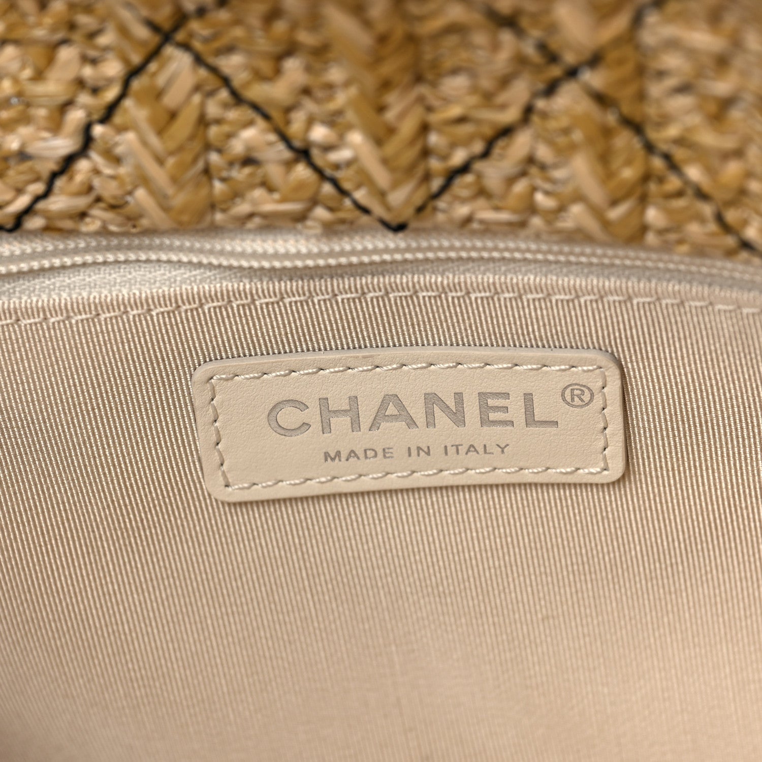 Chanel Calfskin PVC Quilted Chanel 31 Bag Black 6 of 9