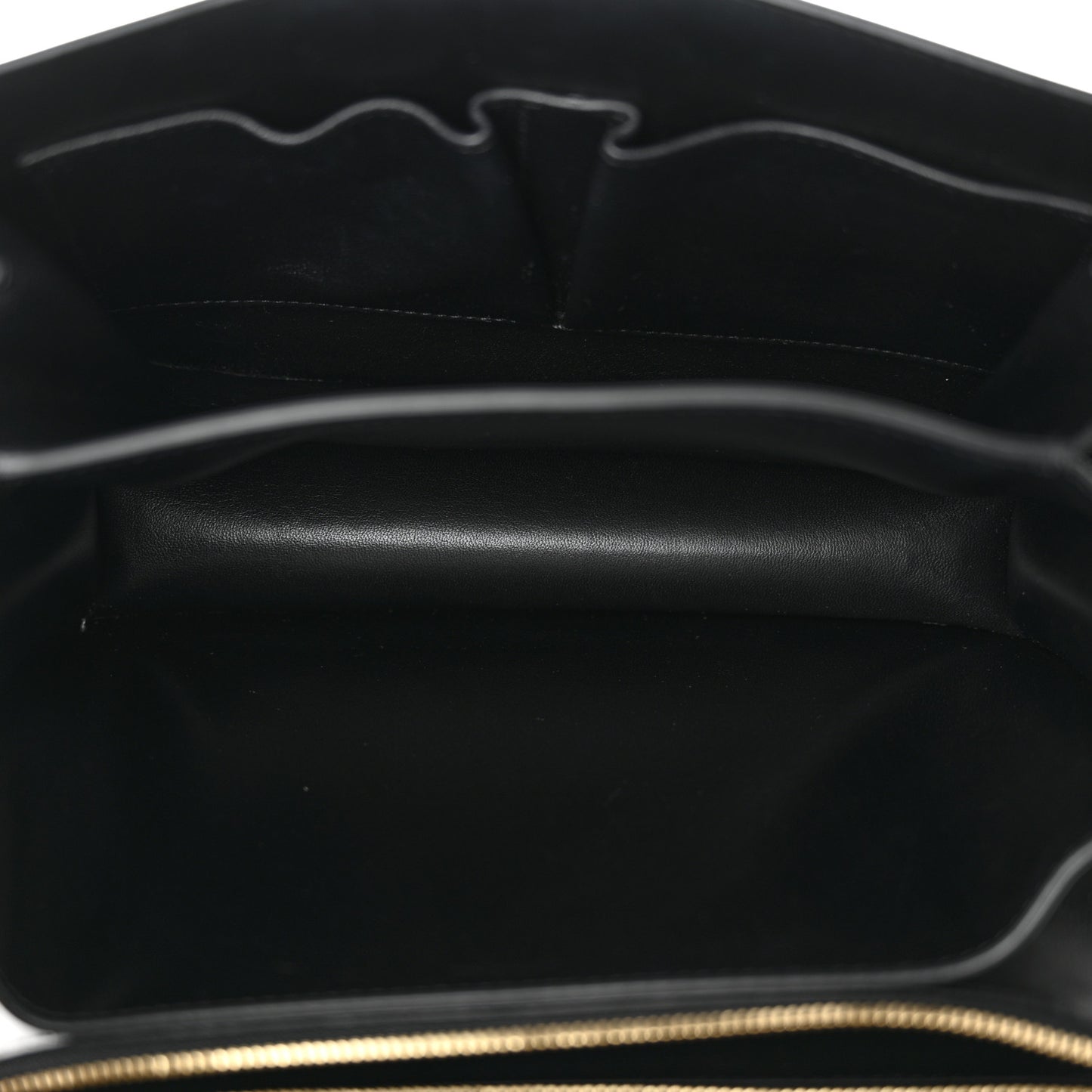 Box Calfskin Medium Classic Box Flap Bag Black