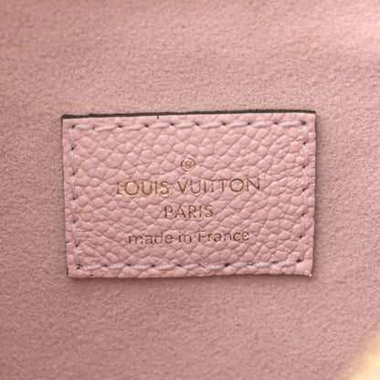 Louis Vuitton Empreinte Monogram Giant By The Pool Marshmallow Hobo PM Bouton De Rose 6 of 10