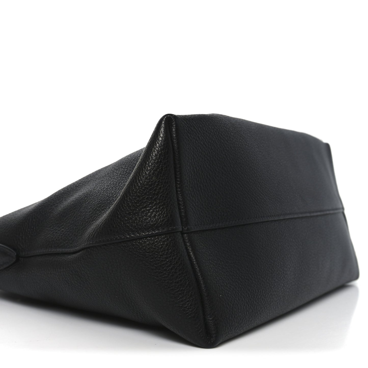 Vitello Daino Tote Black