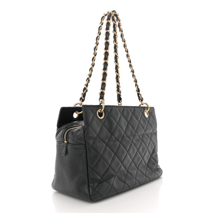 Chanel Caviar Quilted Petit Timeless Tote PTT Black 3 of 14