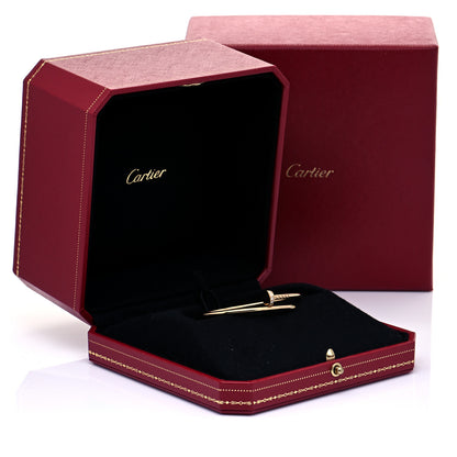Cartier 18K Yellow Gold Diamond Small Juste Un Clou Bracelet 15 5 of 5