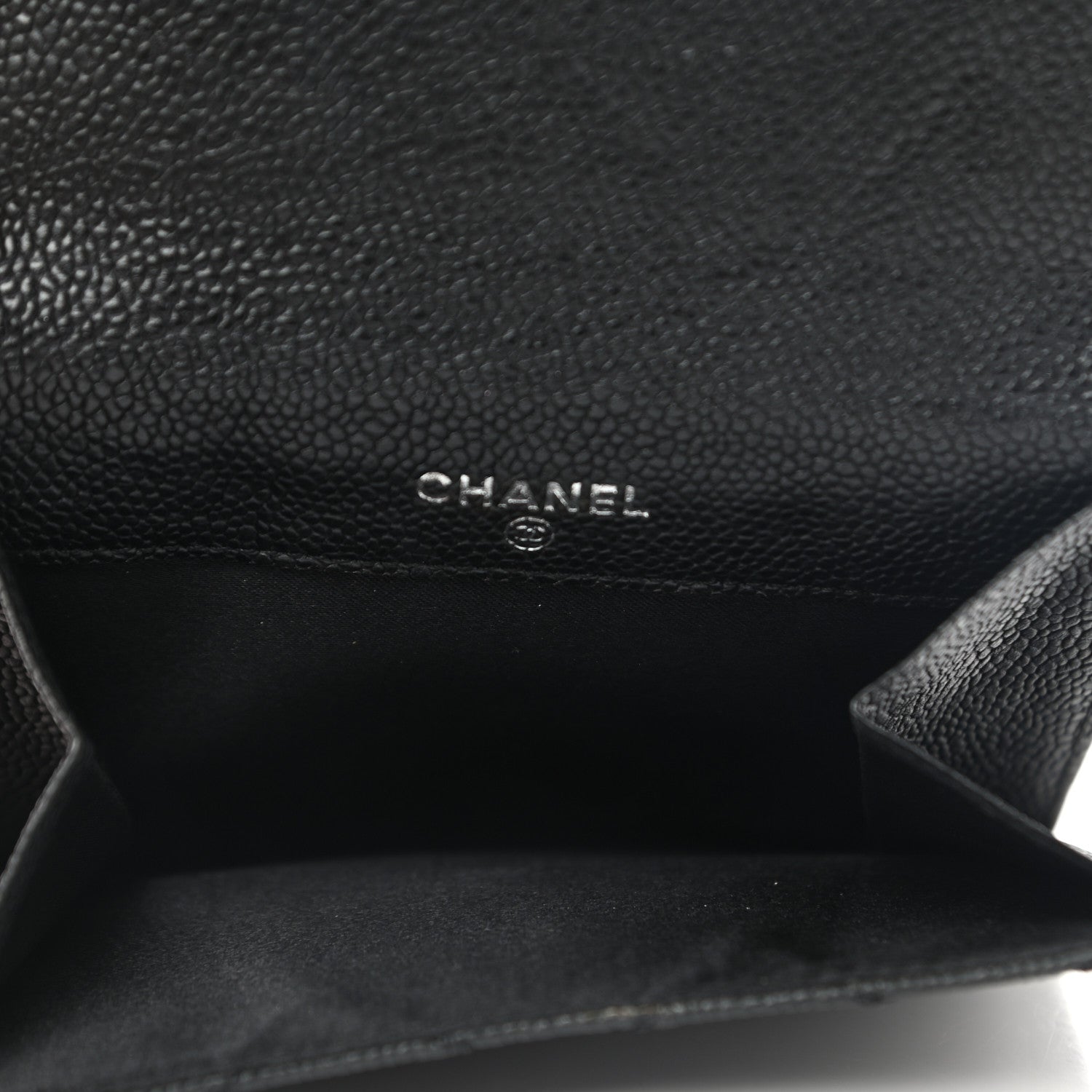 Chanel Caviar Outdoor Ligne French Wallet Black 5 of 10