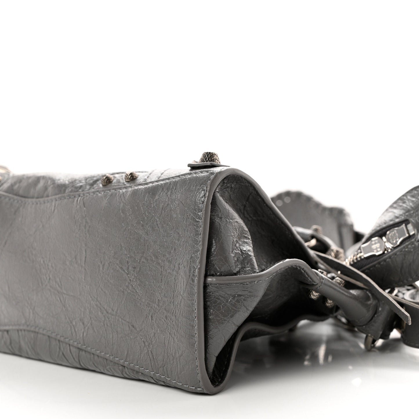 Agneau Arena Neo Cagole Handbag XS Dark Grey