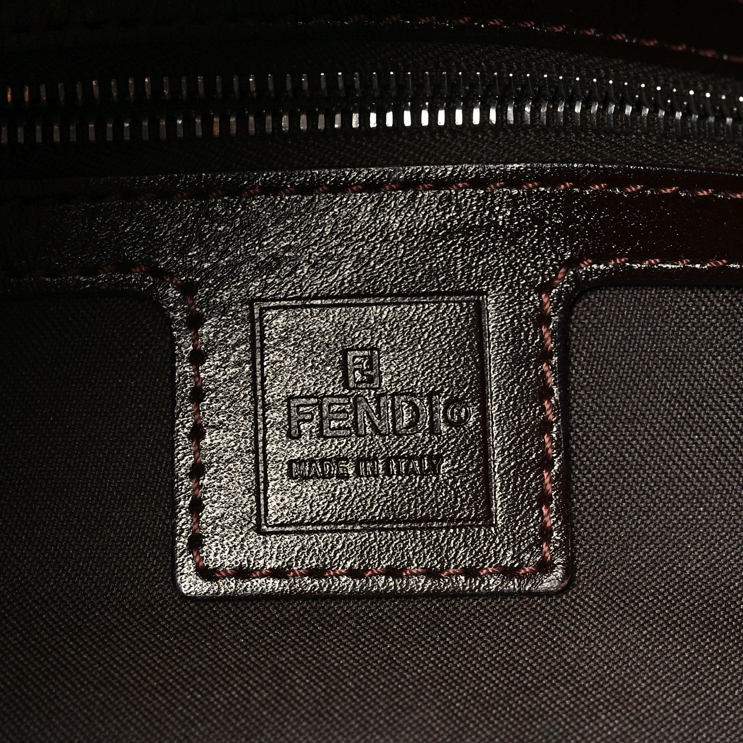 Fendi Zucca Mama Baguette Tobacco 6 of 10